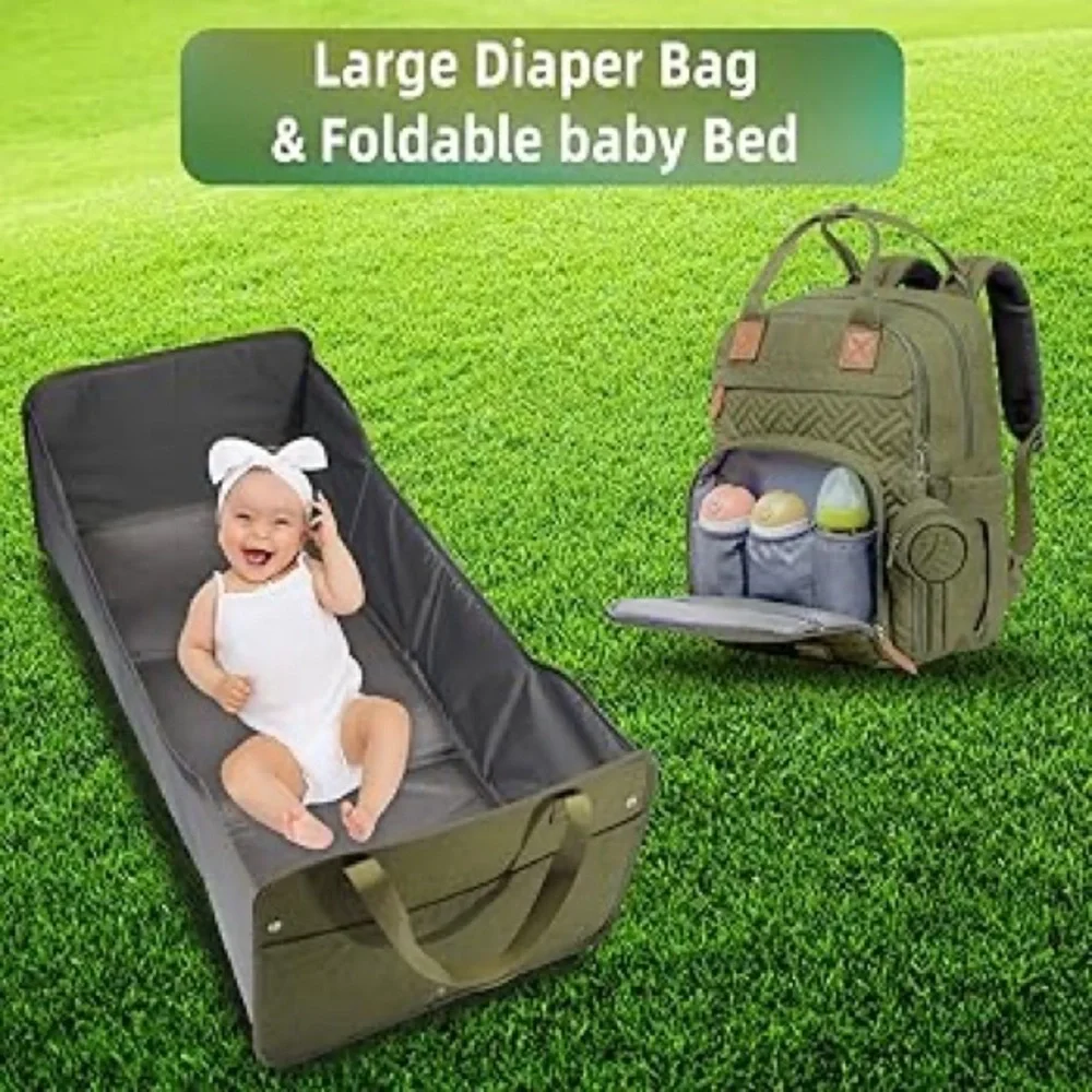 Yokakio | Diaper Bag Backpack for Girl or Boy Large NWT